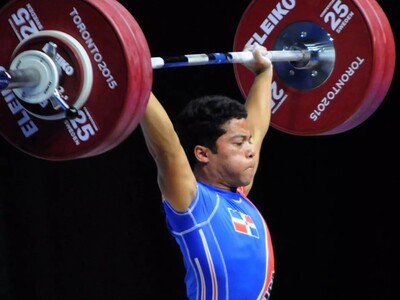 Luis García Wins Silver and Bronze in Weightlifting at Central American Games