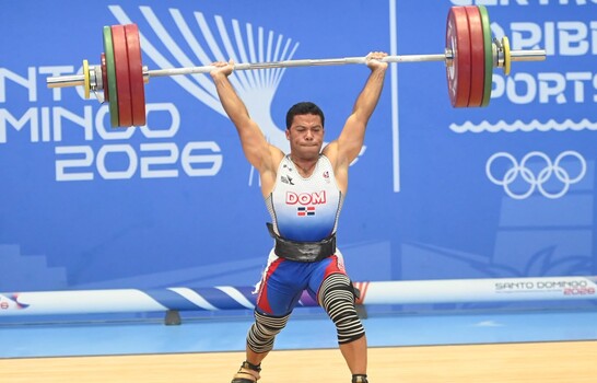 Luis Garc&iacute;a suma plata y bronce para Rep&uacute;blica Dominicana en pesas