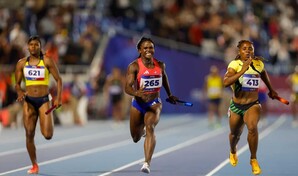 El relevo mixto dominicano de 4x100m corri&oacute; para oro, pero fue descalificado por faltas t&eacute;cnicas