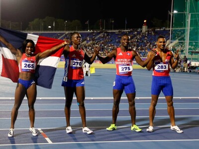 Dominican Republic mixed 4x100m relay disqualified, loses gold medal