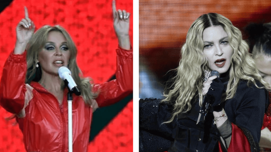 Madonna y Kylie Minogue lanzan Love Sensation (Afterhours Mix), su primer tema juntas Madonna y Kylie Minogue lanzan Love Sensation (Afterhours Mix), su primer tema juntas