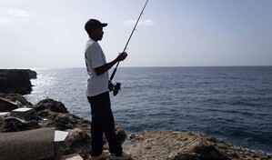 La pesca que a&uacute;n sobrevive en el Malec&oacute;n de Santo Domingo