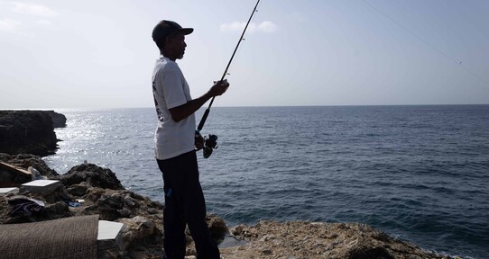 La pesca que a&uacute;n sobrevive en el Malec&oacute;n de Santo Domingo