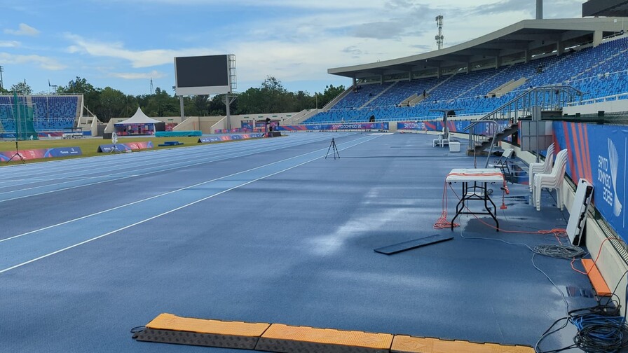 &iquest;Se suspende la carrera de Marileidy Paulino si llueve en el Estadio Ol&iacute;mpico?