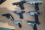 Una de cada cuatro armas incautadas por la Policía ha sido ocupada en Santo Domingo Una de cada cuatro armas incautadas por la Policía ha sido ocupada en Santo Domingo