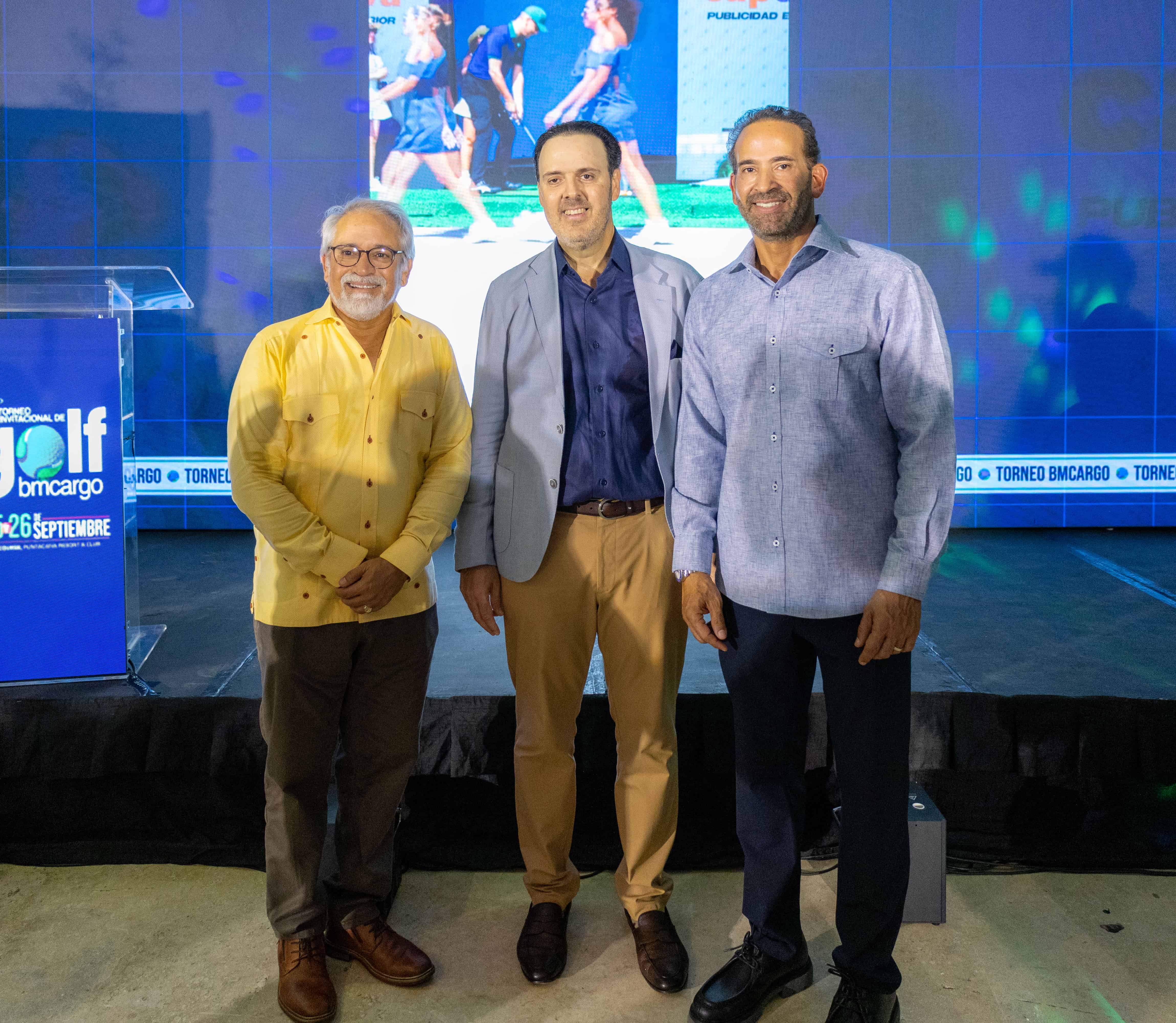 Felix Olivo, Ramses Atallah y Iram Silfa.