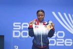 Alicia Feliz se lleva dos medallas de plata en halterofilia durante Juegos Centroamericanos Alicia Feliz se lleva dos medallas de plata en halterofilia durante Juegos Centroamericanos