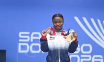 Alicia Feliz se lleva dos medallas de plata en halterofilia durante Juegos Centroamericanos Alicia Feliz se lleva dos medallas de plata en halterofilia durante Juegos Centroamericanos