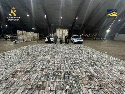 Cae red que iba a colocar 5 toneladas de cocaína en España