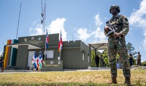 Ejército remoza y entrega el puesto militar Pirámide 204 en la Sierra de Neyba