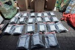 Incautan 41 paquetes de marihuana ocultos en carga procedente de Estados Unidos
