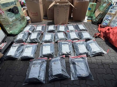Incauta 41 paquetes de marihuana en Puerto de Haina Oriental