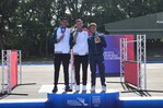 Los guatemaltecos Carrillo y Cabrera obtienen medalla de oro en el Pentatlón Moderno de los JCC 2026