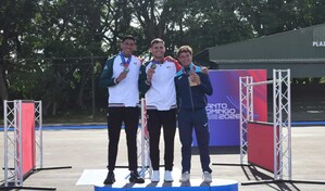 Los guatemaltecos Carrillo y Cabrera obtienen medalla de oro en el Pentatl&oacute;n Moderno de los JCC 2026