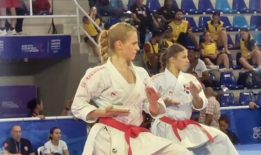 Dominicana conquista el oro en kata por equipos femenino en Santo Domingo 2026