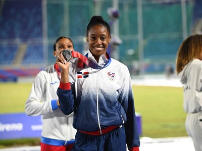 Juegos Centroamericanos: Evelina Minaya logra plata en salto largo