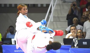 Thal&iacute;a Terrero conquista el oro en los 55 kilos del karate