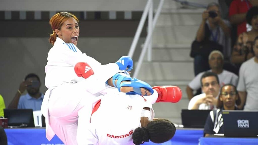 Thalía Terrero conquista el oro en los 55 kilos del karate