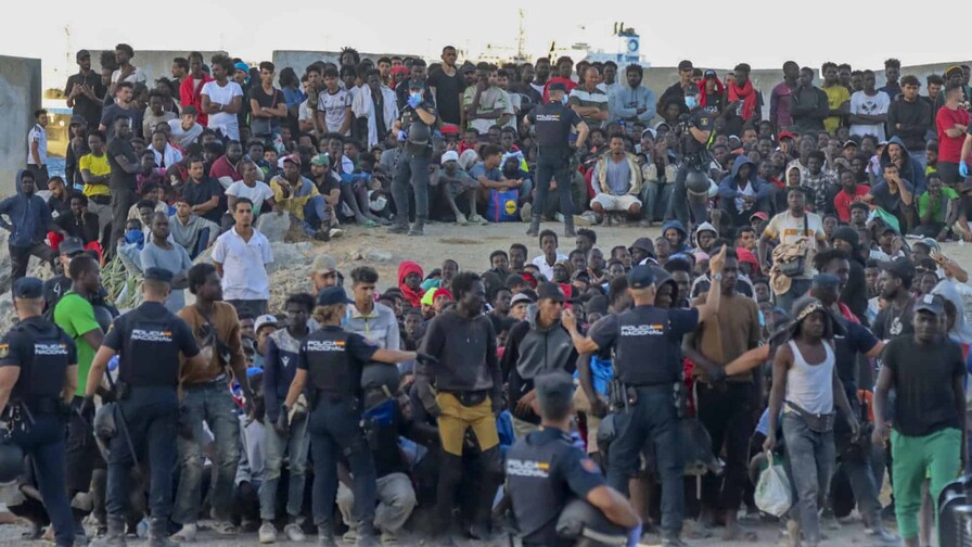 Suben a 82 los fallecidos recuperados del mar en Ceuta tras el hallazgo de dos cadáveres Suben a 82 los fallecidos recuperados del mar en Ceuta tras el hallazgo de dos cadáveres