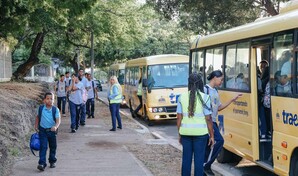 TRAE distribuye 29 autobuses al sistema para fortalecer el transporte del a&ntilde;o escolar 2026-2027