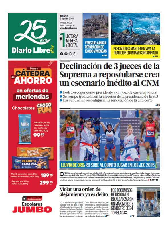 Día Jueves, 19 de Febrero de 2026 Edición 7251. Día Jueves, 19 de Febrero de 2026 Edición 7251.