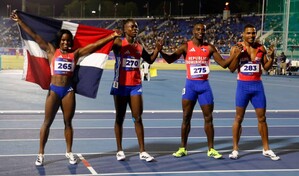 Rep&uacute;blica Dominicana recupera la medalla de oro tras revisi&oacute;n del relevo mixto en 4x100 metros