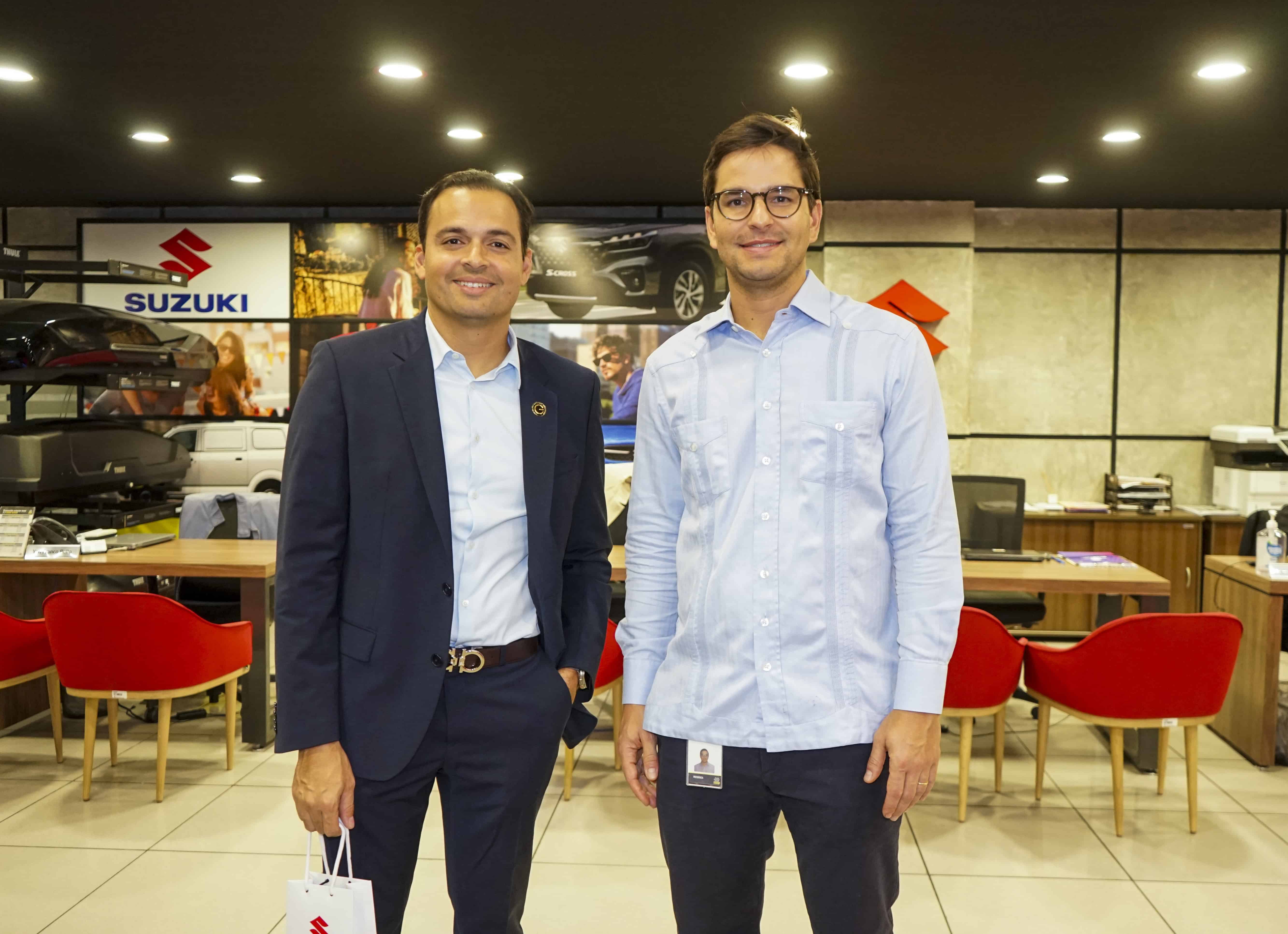 Pedro Cabrera y Alexis Anselin.