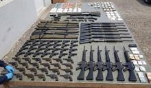 Ocupan arsenal de 109 armas de fuego durante operativos en Barahona y otras provincias