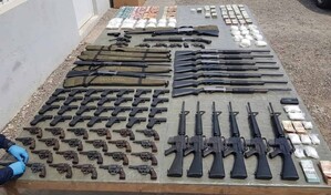 Ocupan arsenal de 109 armas de fuego durante operativos en Barahona y otras provincias