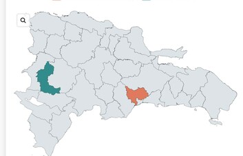 ¿Qué tanto cambiaría el mapa político si se crean las provincias Santa Lucía y Matías Ramón Mella?