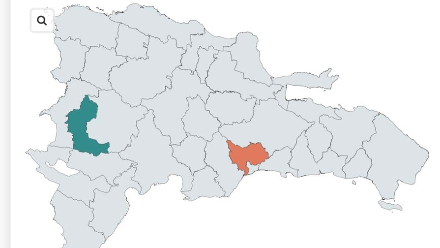 ¿Qué tanto cambiaría el mapa político si se crean las provincias Santa Lucía y Matías Ramón Mella?