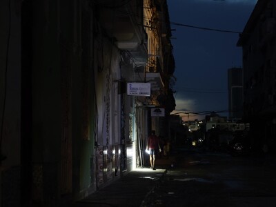 Apagón en Cuba dejará a la vez sin electricidad al 72 % del país