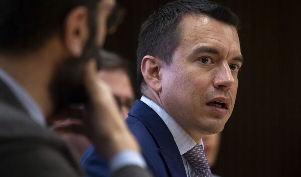 Noboa habla con De la Espriella en Cali sobre seguridad fronteriza, comercio y energ&iacute;a
