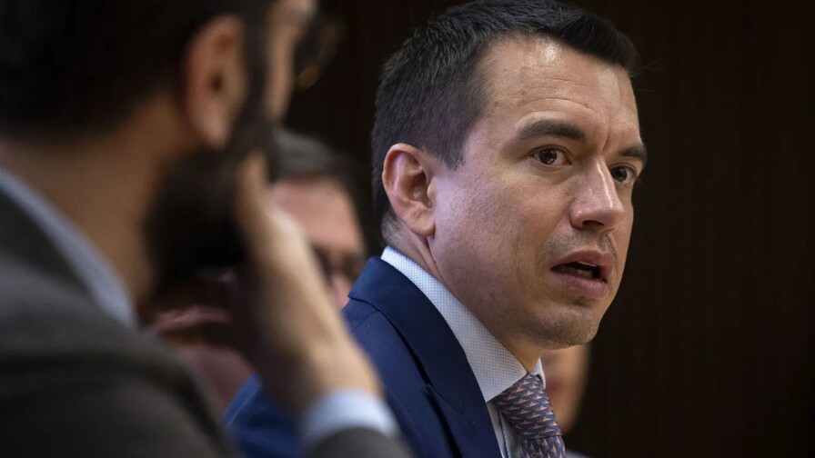 Noboa habla con De la Espriella en Cali sobre seguridad fronteriza, comercio y energía