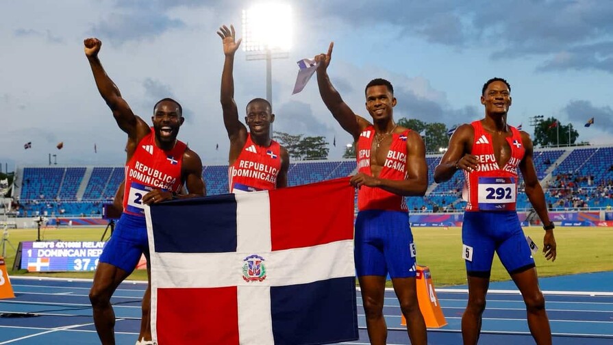 Atletismo encabeza el aporte del oro para Dominicana en los Centroamericanos y del Caribe