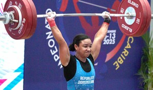 Fransheska Mat&iacute;as gana dos plata en el torneo de pesas de los Centroamericanos y del Caribe