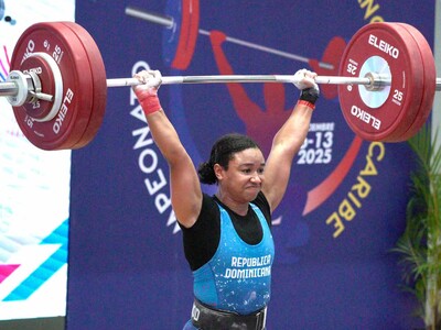 Santo Domingo: Fransheska Matías gana dos plata en pesas