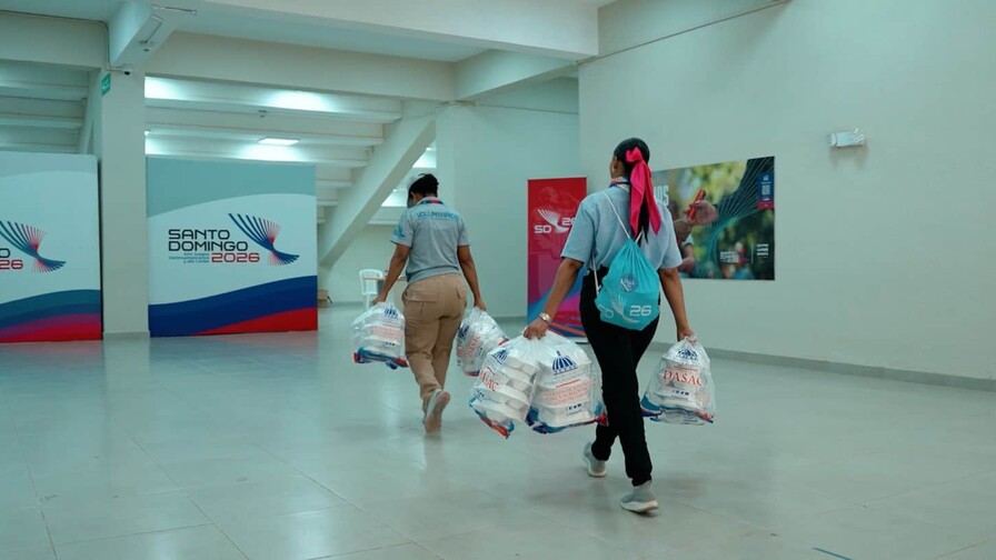 DASAC suministra más de 8,000 raciones diarias al personal de los Juegos Santo Domingo 2026 DASAC suministra más de 8,000 raciones diarias al personal de los Juegos Santo Domingo 2026