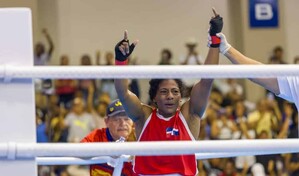 Estefani Almánzar conquista el oro en los 54 kg. del boxeo