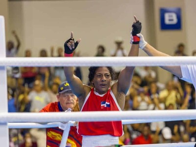 Juegos Centroamericanos: Estefani Almánzar logra el oro en 54 kg.