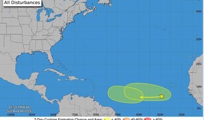 Dos ondas tropicales bajo vigilancia mientras el Atlántico comienza a activarse