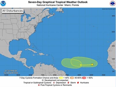 Atlantic cyclone activity increases as hurricane season peaks, Dominican meteorologists warn