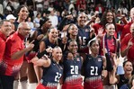 Las Reinas del Caribe retienen el oro del voleibol con una victoria sobre Colombia Las Reinas del Caribe retienen el oro del voleibol con una victoria sobre Colombia
