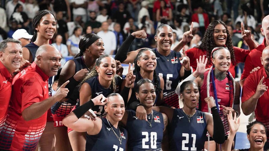 Las Reinas del Caribe retienen el oro del voleibol con una victoria sobre Colombia