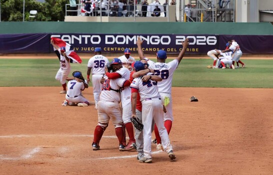 El&iacute;as Valerio y Yan Carlos Gonz&aacute;lez gu&iacute;an a la Rep&uacute;blica Dominicana al oro en el softbol masculino