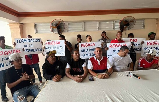 Grupos populares ratifican llamado a huelga este lunes en Moca y San V&iacute;ctor