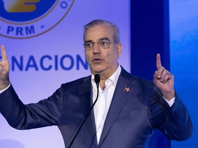 Abinader es electo como presidente del PRM por cuatro años