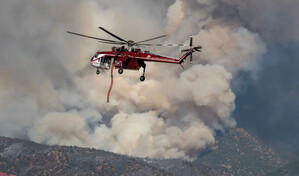 Mueren dos pilotos tras estrellarse un helic&oacute;ptero que combat&iacute;a incendio forestal en Utah