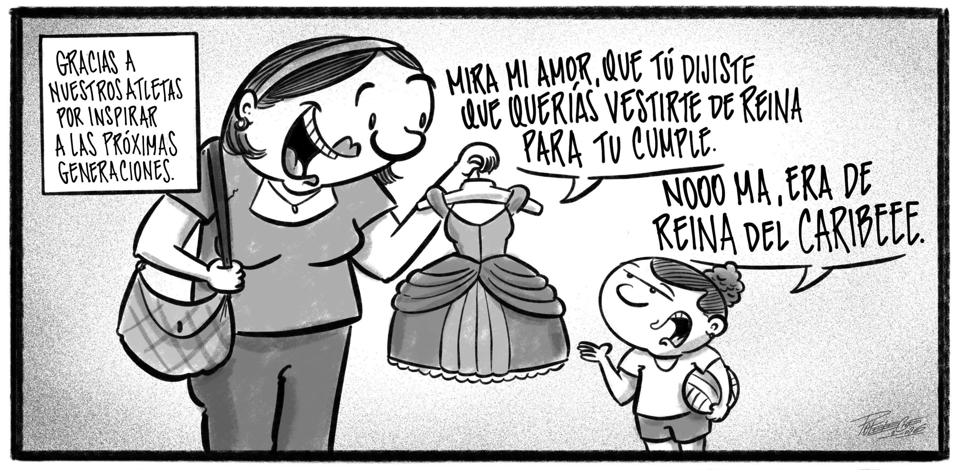 Caricatura de Noticiero Poteleche 10 agosto 2026