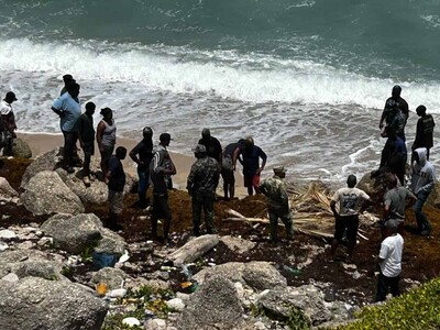 Hallan cadáver de mujer a orillas del mar Caribe en Barahona